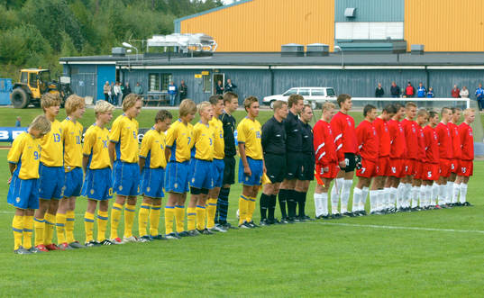 Fotboll, P15,  Sverige - Polen
