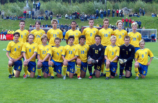 Fotboll, P15, Sverige, lagbild