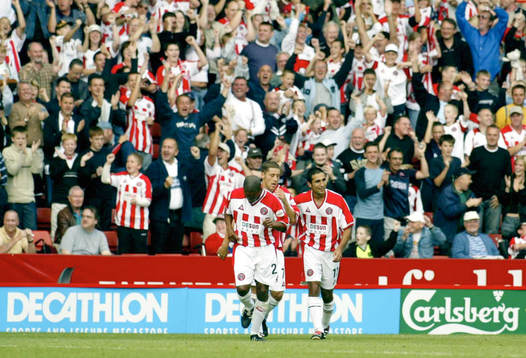 Fotboll, engelsk, Premier League,  Sheffield United -
