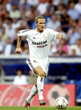 David Beckham i aktion