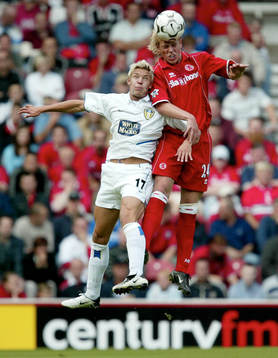 Alan Smith Leeds och Andrew Davies, Middlesborough