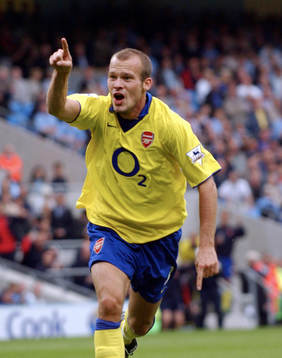 Fredrik Ljungberg jubel