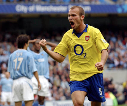 Fredrik Ljungberg jubel