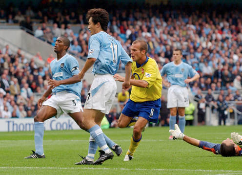 Fotboll, engelsk, Premier League,  Manchester City -