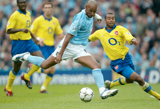 Nicolas Anelka, Manchester och  Ashley Cole, Arsenal