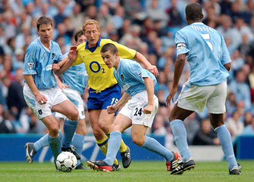 Ray Parlour, Arsenal mot Joey Barton, Manchester