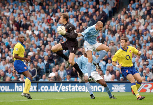 Jens Lehmann,Arsenal och Antoine Sibierski, Manchester City