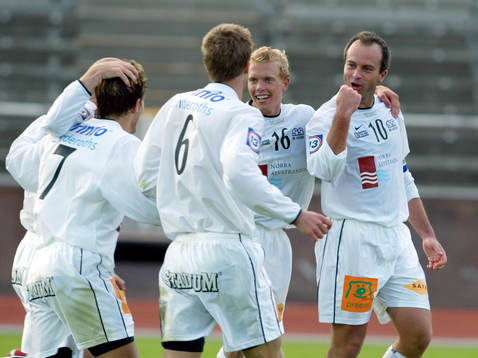 Peter Vougt, Häcken kvitterade till 3-3