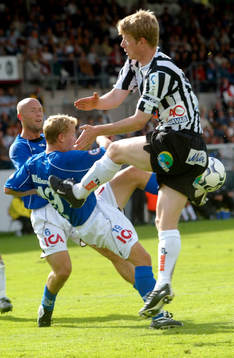 Henrik Nilsson, Landskrona och Robert Andersson, Mattias