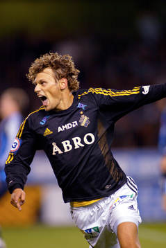 Daniel Hoch, AIK, jubel