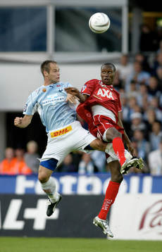 Thomas Olsson, Malmö och Atiba Hutchinsson, Öster i
