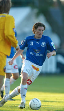 Eric Fischbein, Trelleborg, blev både matchvinnare och