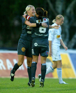 Fotboll dam, Svenska Cupen, semifinal, Djurgården /
