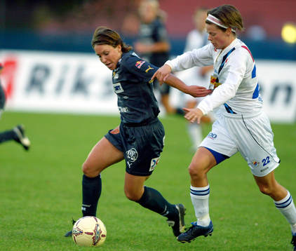 Fotboll dam, Svenska Cupen, semifinal, Djurgården /