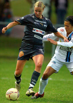 Fotboll dam, Svenska Cupen, semifinal, Djurgården /