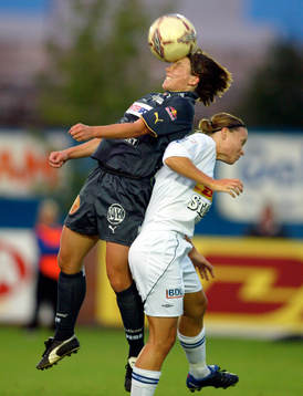 Fotboll dam, Svenska Cupen, semifinal, Djurgården /