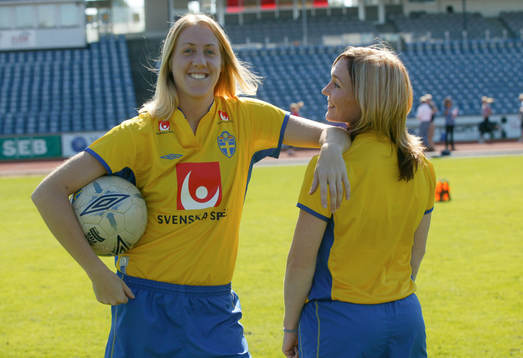 Sara Johansson och Frida Östberg