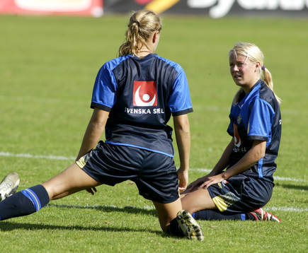 Fotboll, Dam, Sverige, Träning, Josefine Öhqvist