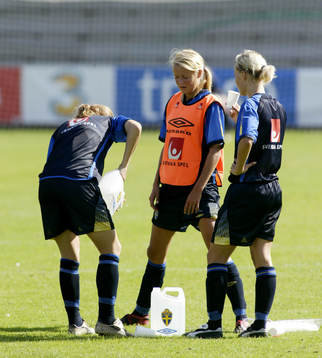 Fotboll, Dam, Sverige, Träning, Josefine Öhqvist