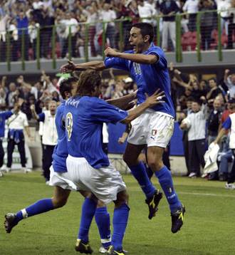 Fotboll, EM, kval, Grupp 9, Italien - Wales