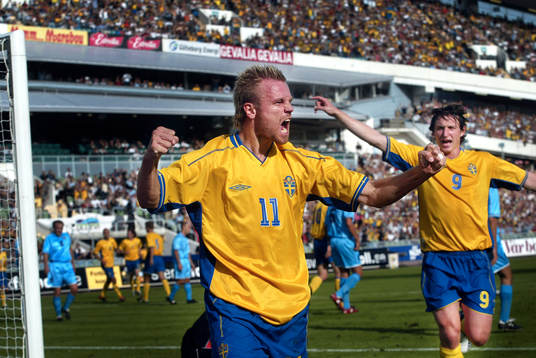 1-0 Mattias Jonson. Jubel