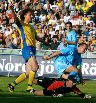 Zlatan Ibrahimovic, Sverige jubel