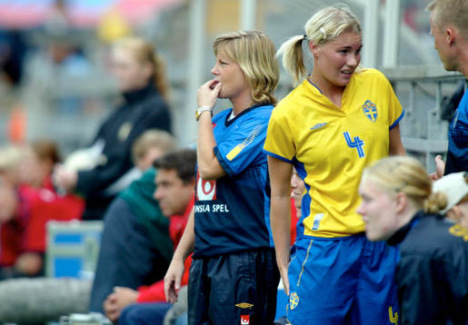 Hanna Marklund, fick bytas ut