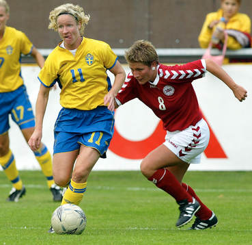 Victoria Svensson och  May Krogh Christensen