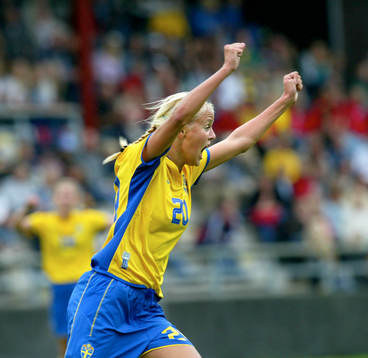 Josefine Öqvist, jubel