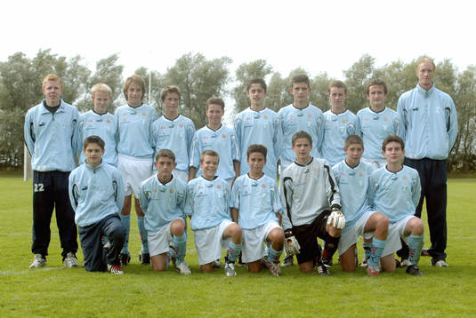 MFF:s segrande lag. Lagbild