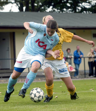 Närkamp, trängsel, tackling