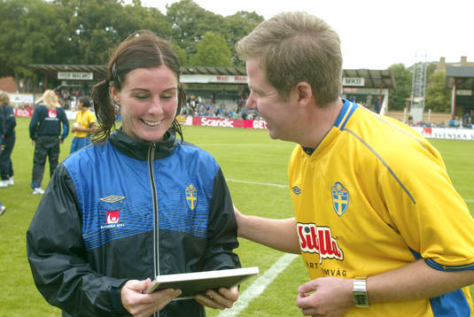 Fotboll, Dam, Sverige - Danmark