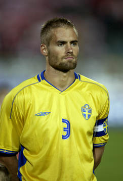 Fotboll, EM, kval, Olof Mellberg, Sverige
