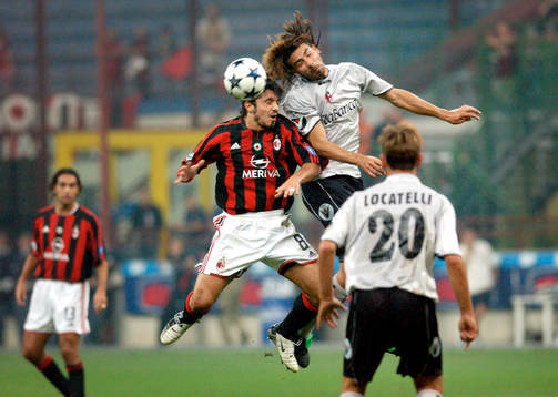 Gattuso och Rossini, nickduell