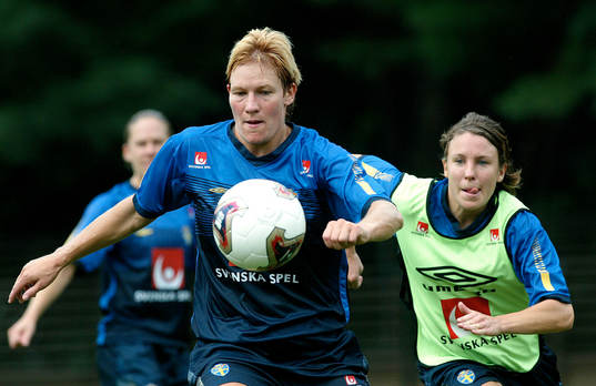 Kicki Bengtsson och Hanna Ljungberg