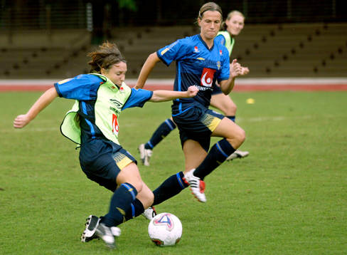 Hanna Ljungberg och Malin Andersson