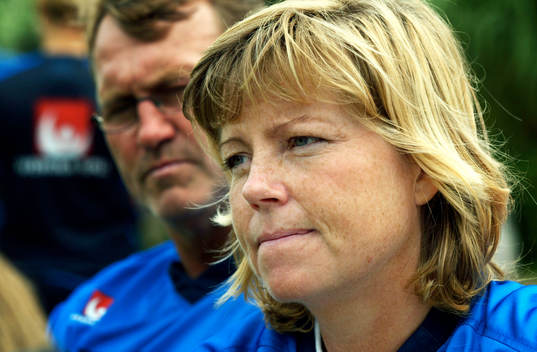 Marika Domanski Lyfors, förbundskapten Sverige