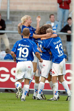 Jubel i Halmstad
