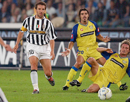 Del Piero, Perrotta och Moro