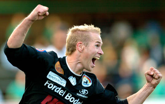 Matchhjälten Robert Lundgren, Boden jubel