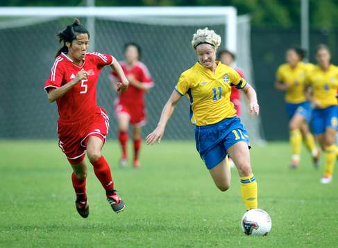 Victoria Svensson, Sverige och Fan Yun, Kina