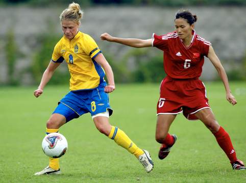Frida Nordin, Sverige och Buad Lihong, Kina
