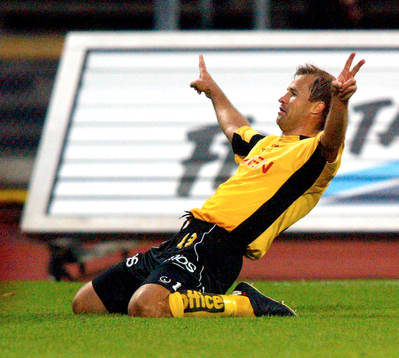 Hasse Berggren, Elfsborg jubel