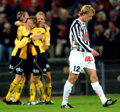 Elfsborg jubel och Mikael Rynell, Bois depp