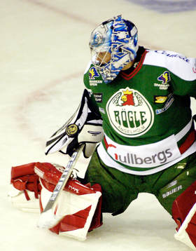 Jonas Fransson, Målvakt, Rögle räddar
