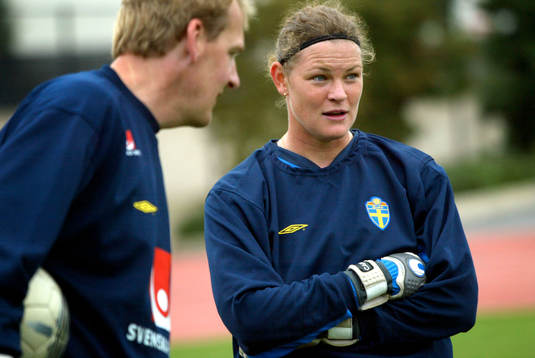 Träningen var tidigarelagd 1,5 timme p g a orkanen Isabels
