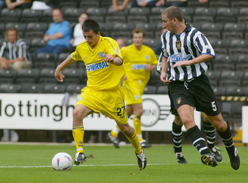 Chris Dagnall, Tranmere och Tony Barras, Notts County