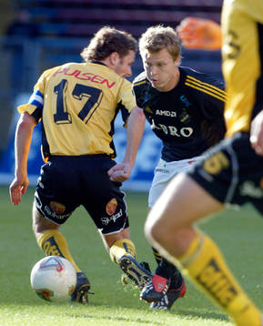 Karl Corneliusson, AIK gjorde 2-0 målet