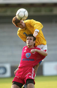 Ivan Milosevic trycker ner Ghassan Heamed