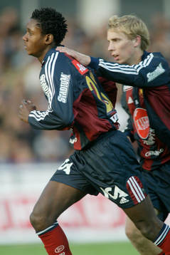 Yannick Ngabu Bapupa och Stefan Bergtoft, Djurgården